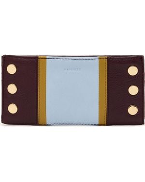 Hammitt 110 North Studded Leather Wallet - Blue