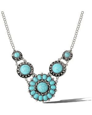 Jessica Simpson Statement Necklace - Blue