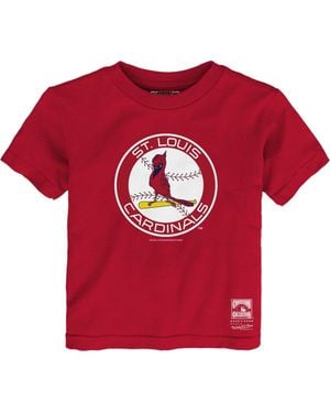 Mitchell & Ness Toddler St. Louis Cardinals Retro Logo T-Shirt - Red