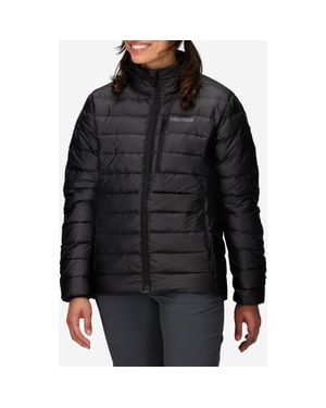 Marmot Highlander Quilted 700 Fill Power Down Puffer Jacket - Black