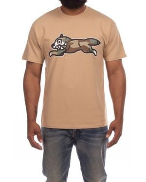 ICECREAM Camo Dog Graphic T-Shirt - Blue