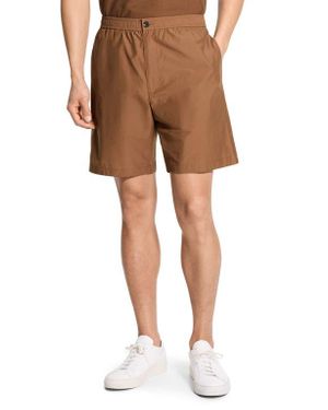 Theory Elastic Waist Shorts - Natural