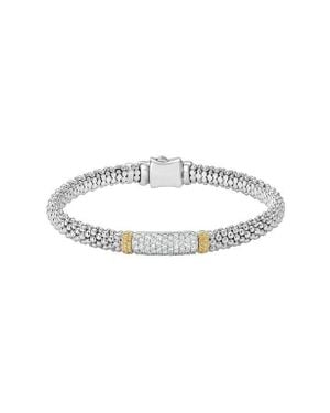 Lagos Diamond Lux Caviar Bracelet - Multicolor