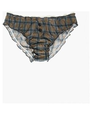 Oddli Plaid Bloomers - Multicolor