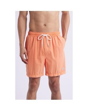Tommy Bahama Naples Valley Garment Dyed 6-Inch Performance Swim Trunks - Pink