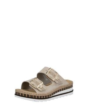 Rieker Regina 55 Slide Sandal - White