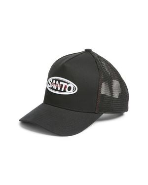 Saint Studio Flexfit Snapback Trucker Hat - Black