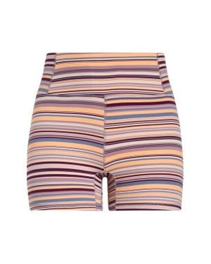 Free People Fp Movement Printed Never Better Bike Shorts - Red