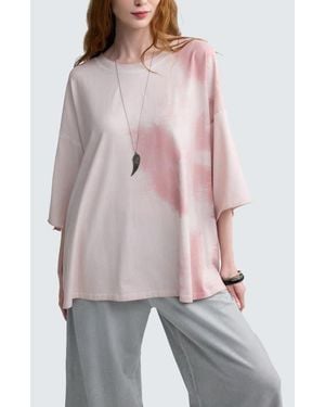 Luukaa Thalia Garment-Dyed Top - Multicolor