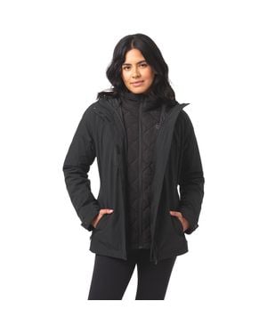Mobile Warming Trilogy 3-In-1 Heated Waterproof Jacket - Black