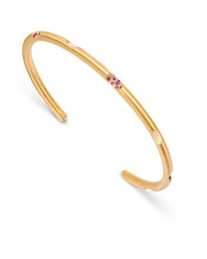 Eloise Jewelry Sahara Bracelet With Natural Gemstones. Handmade - Metallic