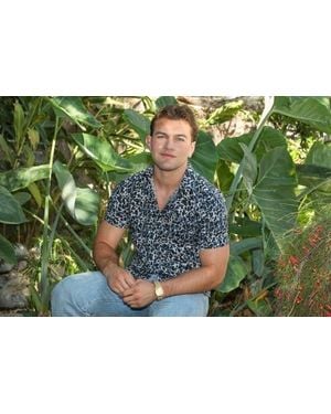 Ledger & Ford Hermosa Cheetah Shirt - Green