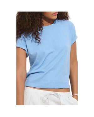 Alex Mill Garcon Linen Blend T-Shirt - Blue
