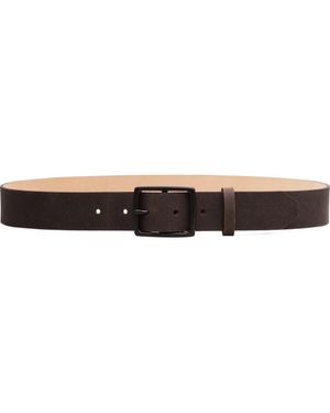 Rag & Bone Rugged Leather Belt - Brown