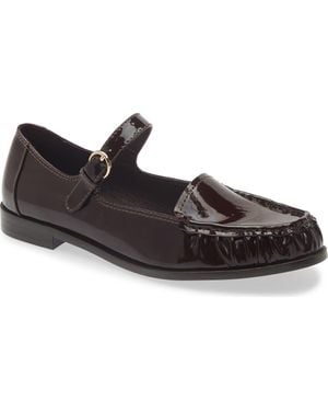 Jeffrey Campbell Lillith Mary Jane Flat - Black