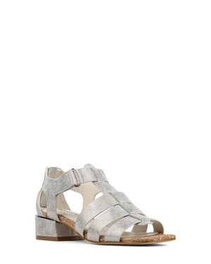 Donald J Pliner Falesia Block Heel Fisherman Sandal - White