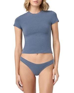 Florence By Mills Softie Cotton Blend Tee - Blue