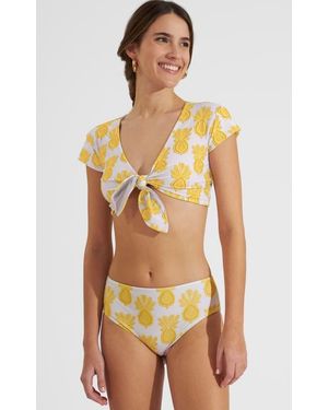 La DoubleJ Bardot Top - Metallic
