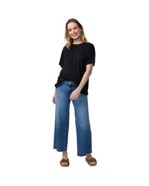 Ingrid & Isabel Short Sleeve Relaxed Tee - Blue