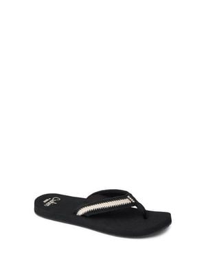 Reef Baja Elena Flip Flop - Black