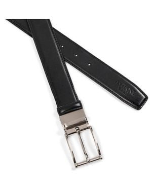 Anthony Veer Bari Leather Belt - Black