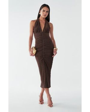 BWLDR Lizette Dress - Metallic