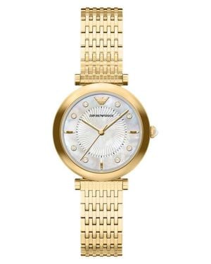 Emporio Armani Archelia Mother-Of-Pearl Bracelet Watch, 32Mm - Metallic