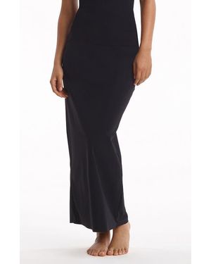 Commando Classic Maxi Slip Skirt - Black