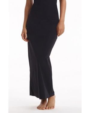 Commando Classic Maxi Slip Skirt - Black