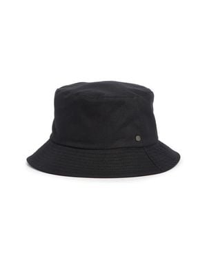 Vince Cotton Canvas Bucket Hat - Black