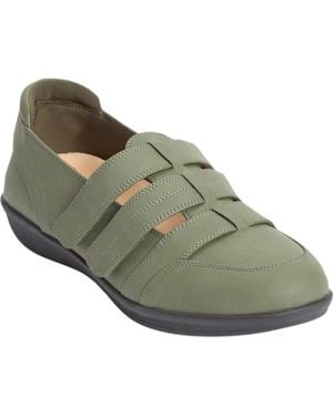 Comfortview The Ellis Orthotic Flat - Green