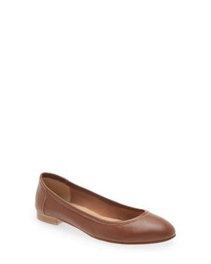 Andrea Carrano Bambolina Ballet Flat - Brown