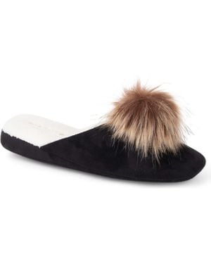 Patricia Green Pretty Pouf Slipper - Brown