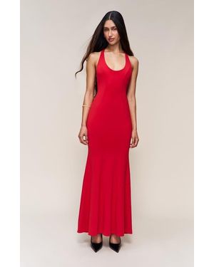 GUIZIO Siena Maxi Dress - Red