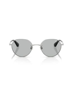 Burberry 51Mm Round Sunglasses - Multicolor