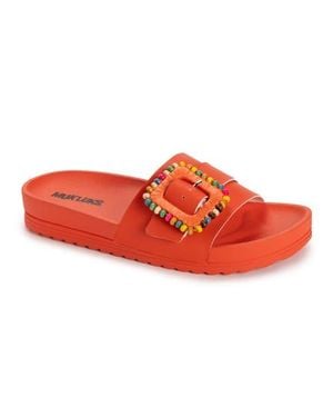Muk Luks Grand Colette Sandal - Red
