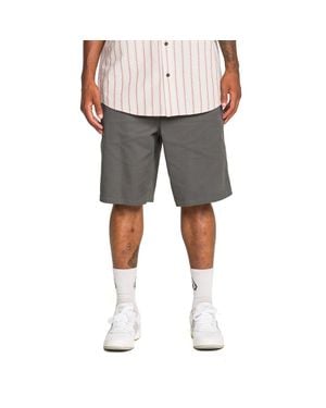 Volcom Billow Loose Fit Shorts - Gray