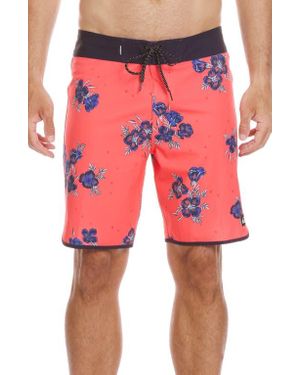 Quiksilver Surfsilk Scallop Board Shorts - Pink