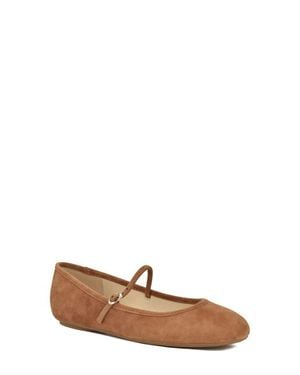 Nine West Classik Mary Jane Flat - Brown