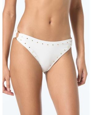 MICHAEL Michael Kors Ring Side Bikini Bottom - White