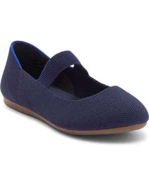 Rothy's Kids' Mary Jane Flat - Blue