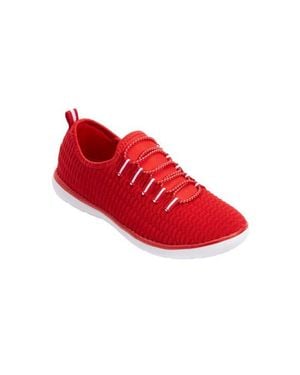 Comfortview The Cv Sport Ariya Textured Knit Slip On Sneaker