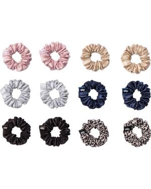 Slip Minnie Set Of 12 Scrunchies - White