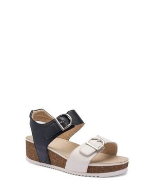 Ara Nova Platform Wedge Sandal - White