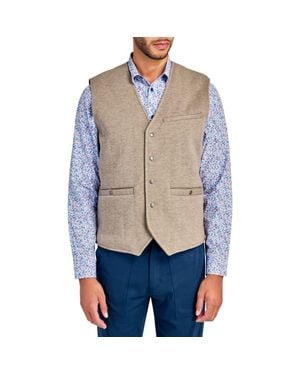 Brooklyn Brigade Solid Quilted Vest - Blue