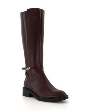 Dune Tia Knee High Boot - Brown