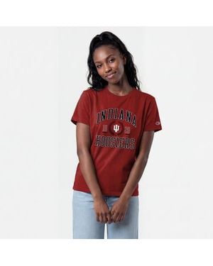 Champion Indiana Hoosiers Lifestyle T-Shirt - Red