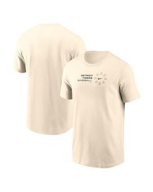 Nike Detroit Tigers Pinwheel Lockup T-Shirt - Natural