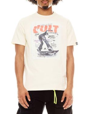Cult Of Individuality Graphic T-Shirt - White