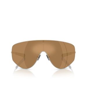 Moncler 45Mm Small Pilot Sunglasses - Natural